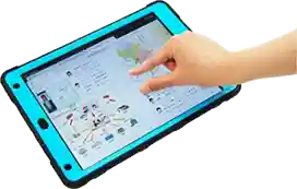 小学校社会科副読本をタブレットで学ぶ